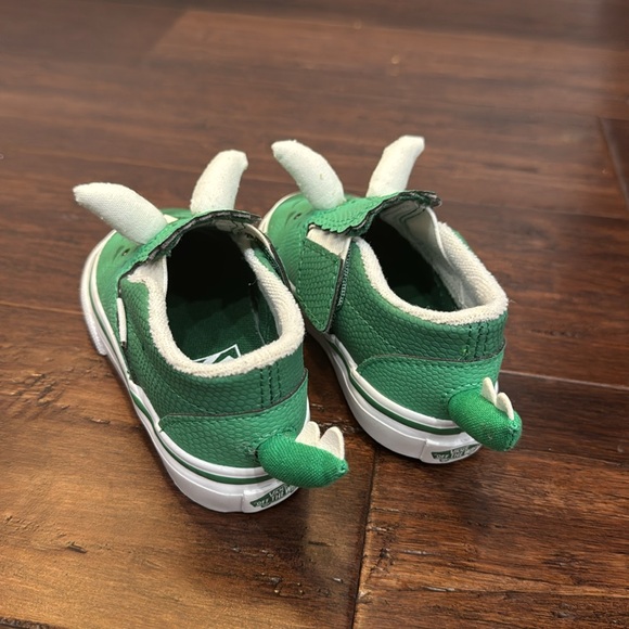 Vans Toddler Dinosaur Slip On Shoes - Picture 2 of 3